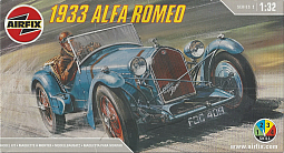 Slotcars66 Alfa Romeo 1933 1/32nd Scale Airfix Plastic Model Kit 